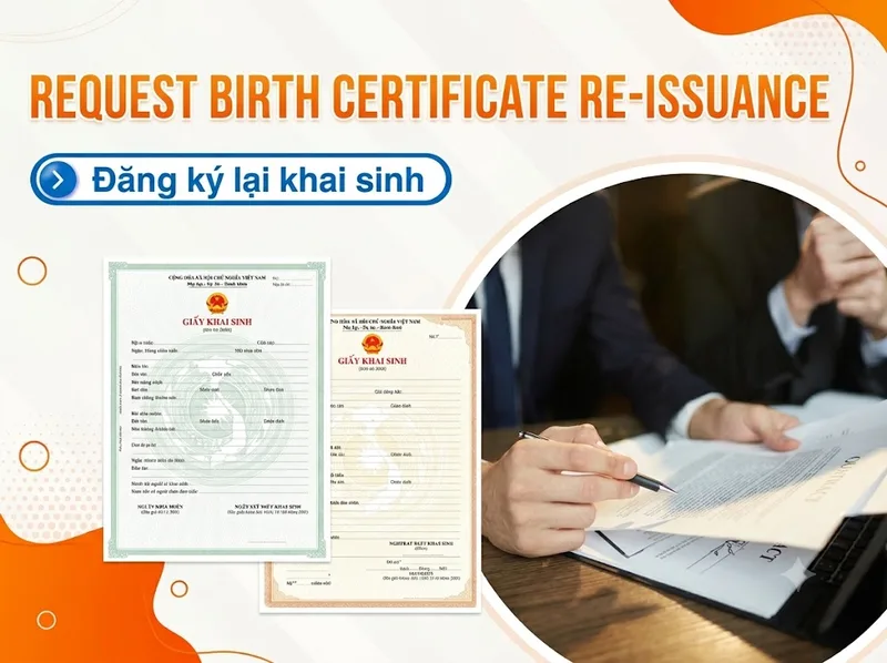 Các bước xin lại giấy khai sinh từ chuẩn bị hồ sơ đến nhận kết quả.