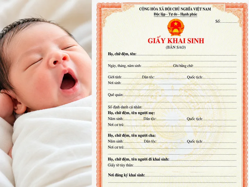 Thời gian và lệ phí đăng ký lại khai sinh tùy từng trường hợp.
